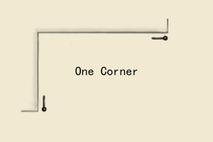 How to measure for one bend bay curtain pole
